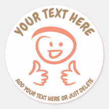 Glimlachende / lachende emoji gezicht duimen omhoo