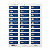 Glimlachende latkes zure room appelsaus etiket (Full Sheet)