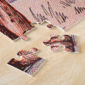 glimlachende leeuw legpuzzel (Zijkant)