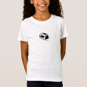 Glimlachende lieveheersbeestje zwart-wit Mini - T-shirt