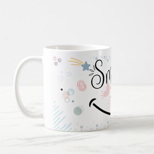 Glimlachende lippen koffiemok (Links)
