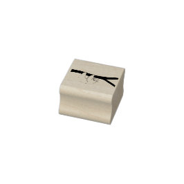 Glimlachende luiaard met hartneus rubberstempel