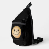 Glimlachende Maan Illustratie Fantasy Halloween Ar Sling Bag (Rechterhoek)