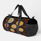 Glimlachende madeliefjes en wervelingen Duffle Bag Plunjezak (Rechterhoek)