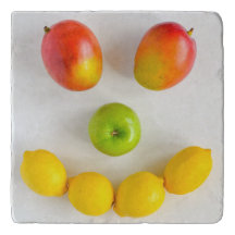 Glimlachende Mango Trivet Housewarming Keuken Gift