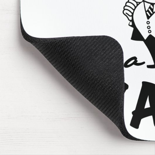 Glimlachende New Yaya Tshirts en geschenken Muismat (Hoek)