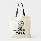 Glimlachende New Yaya Tshirts en geschenken Tote Bag (Voorkant)