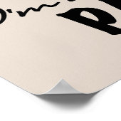 Glimlachende nieuwe Papa T-shirts en geschenken Poster (Hoek)