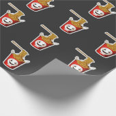 Glimlachende noedels cadeaupapier (Hoek)