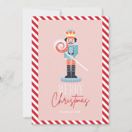 Glimlachende Notenkraker Christmas Kaart