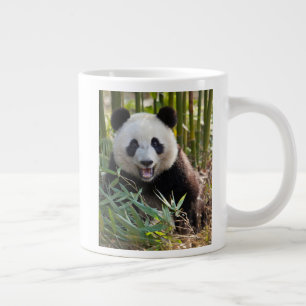 Glimlachende Pandaportret Grote Koffiekop
