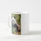 Glimlachende Pandaportret Koffiemok (Voorkant links)