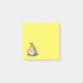 Glimlachende Peertheepot Post-it® Notes (Voorkant)