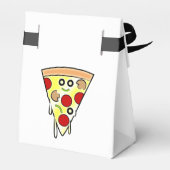 Glimlachende Pizza Slice Goody Box Bedankdoosjes (Achterkant)