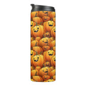 Glimlachende pompoentumbler thermosbeker (Geroteerd rechts)