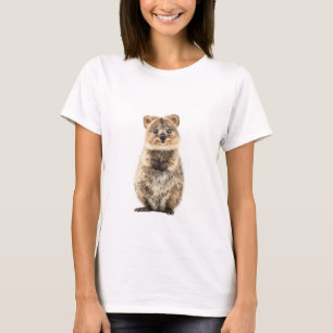 Glimlachende Quokka Australische Buideldieren Vrou T-shirt
