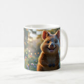 Glimlachende Quokka Coffee Mok – Schattige cadeau (Voorkant rechts)
