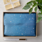 Glimlachende rendier sneeuwval gepersonaliseerd bl tissuepapier (Geschenk)