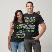 Glimlachende schermbeveiliging t-shirt (Unisex)