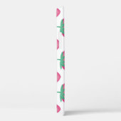 Glimlachende slapende aardbeien, schattig patroon. Case-Mate iPhone case (Achterkant / Rechts)