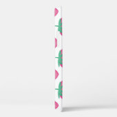 Glimlachende slapende aardbeien, schattig patroon. Case-Mate iPhone case (Achterkant / Rechts)