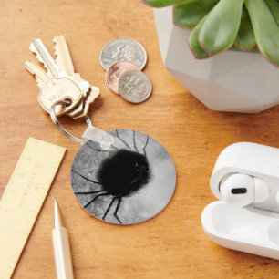 Glimlachende Spin by Odilon Redon, Oude Halloween Sleutelhanger