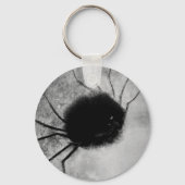 Glimlachende Spin by Odilon Redon, Oude Halloween Sleutelhanger (Achterkant)