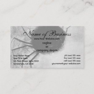 Glimlachende Spin by Odilon Redon Visitekaartje