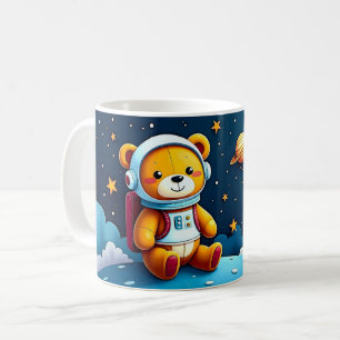 Glimlachende teddybeer koffiemok