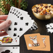 Glimlachende Vos Pokerkaarten (Insitu)