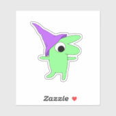 Glimlachende vrienden helpen volwassen Psychicpebb Sticker (Vel)