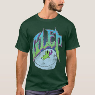 Glimlachende Vrienden Slapen Glep Kleurrijk Oud En T-shirt