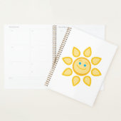Glimlachende Zon Gelukkige Zonneschijn Planner (Display)