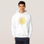 Glimlachende zon Happy Sunshine Hoodie (Voorkant volledig)