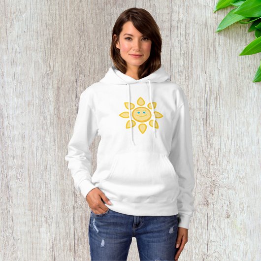 Glimlachende zon Happy Sunshine Hoodie