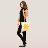 Glimlachende zon Happy Sunshine Tote Bag