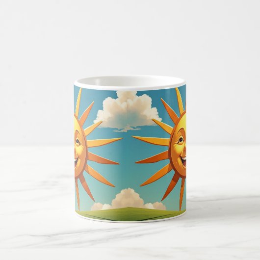 "GLIMLACHENDE ZON" KOFFIEMOK (Center)