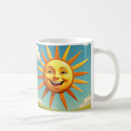 "GLIMLACHENDE ZON" KOFFIEMOK