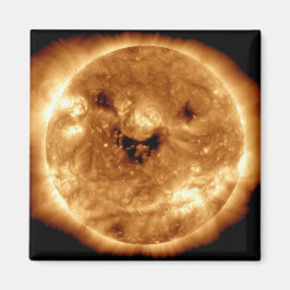 Glimlachende Zon van NASA Solar Observatorium Magneet
