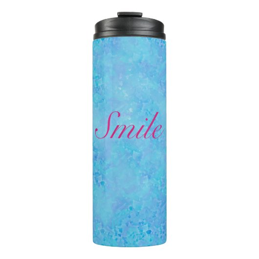 Glimlachfles Thermosbeker (Voorkant)