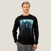 glimlachmasker Tri-Blend shirt (Voorkant)