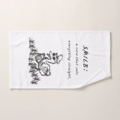 GLIMLACHT DIE HANDDOEK GENEZEN (Handdoek)