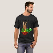 Glimlacht Gloating Bunny en Upside Down Turtle T-shirt (Voorkant volledig)