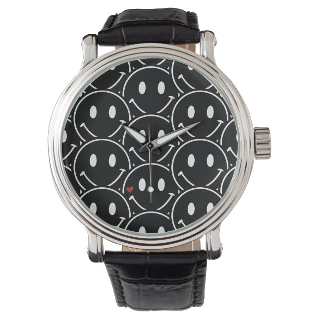 glimlacht&hart horloge (Voorkant)
