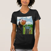 glimlachte paarden t-shirt (Voorkant)