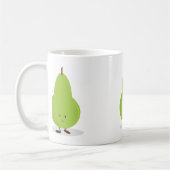 glimlachte peren koffiemok (Links)