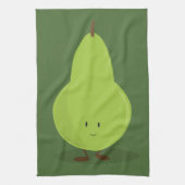 glimlachte peren theedoek (Verticaal)