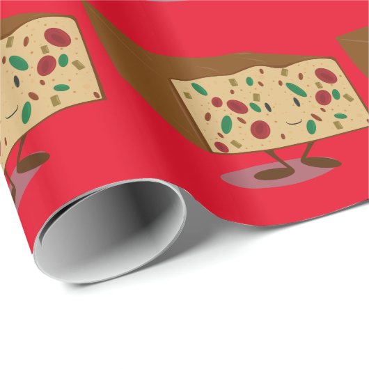 glimlachte roestkoek cadeaupapier (Rol Hoek)