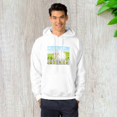 glimlachte schapen hoodie