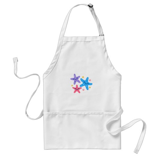 glimlachte Starfish Standaard Schort (Voorkant)